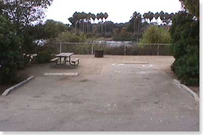 campsite #31 looking in campsite #31 looking in