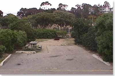 campsite #115 looking in campsite #115 looking in