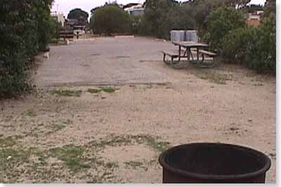 campsite #115 looking out campsite #115 looking out